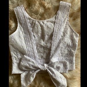 Pacsun open tie back top